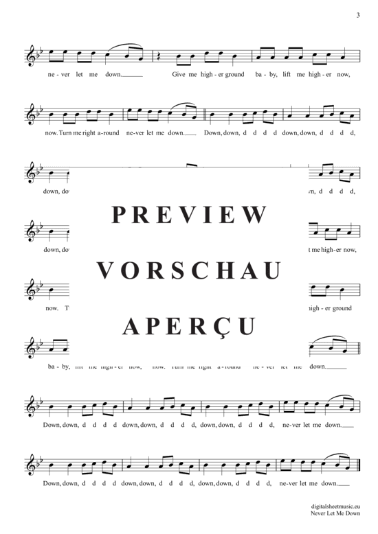Produktgalerie: Seite 4 von 4 Never Let Me Down , Vize/Gregory, Tom, (Oboe)