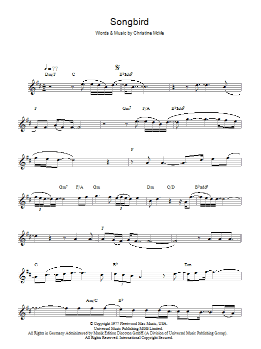 Produktbild zu: Songbird