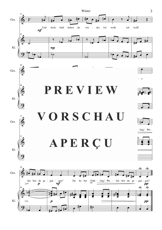 Product gallery: Page 7 of 8 Winter, , (medium voice and piano)