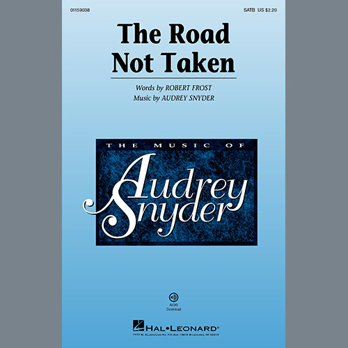 cover: The Road Not Taken, Audrey Snyder, Chor
