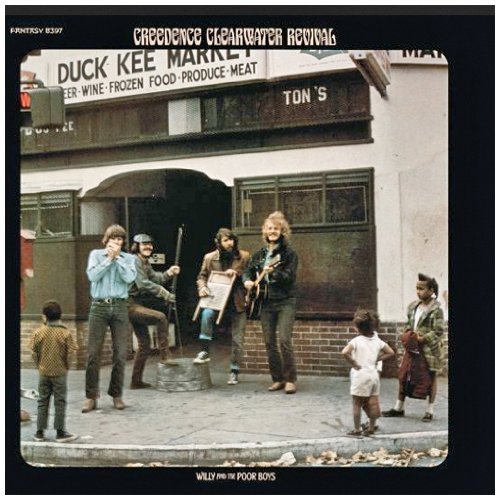 cover: Down On The Corner, Creedence Clearwater Revival, E-Bass, Gitarre