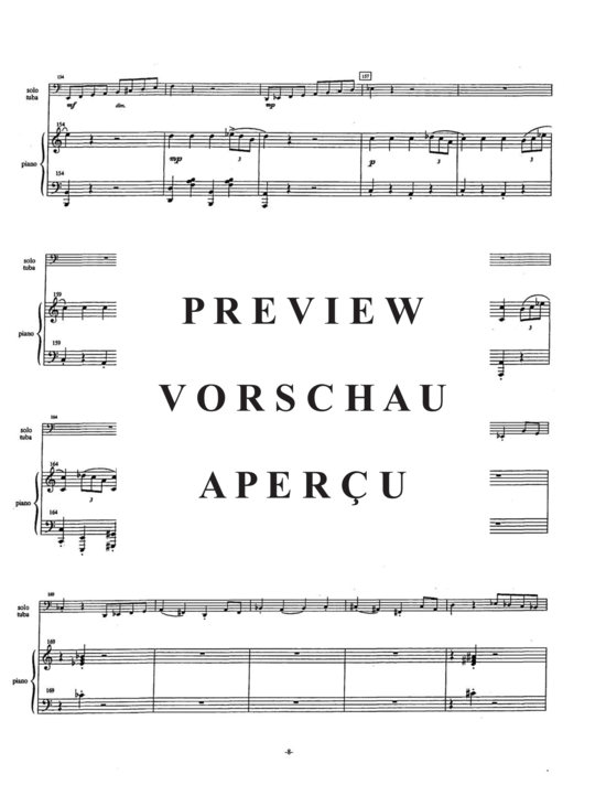 Produktgalerie: Seite 12 von 21 Concerto , , (Tuba + Klavier)