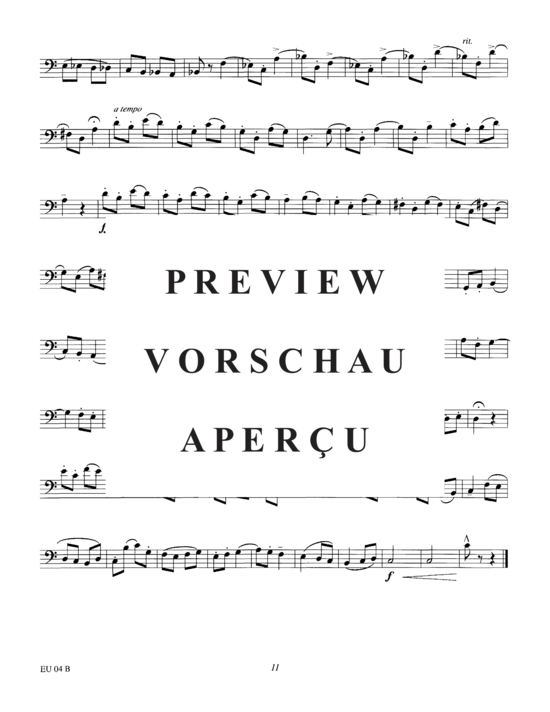 Product gallery: Page 15 of 21 Etudes for Euphonium, Vol. 4 , , (Euphonium Solo)