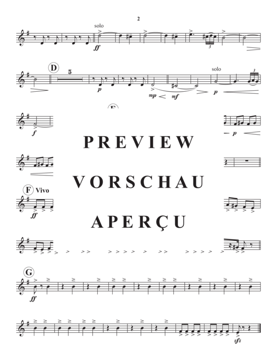 Produktgalerie: Seite 13 von 17 Ritual Fire Dance , , (Blechbläserquintett)