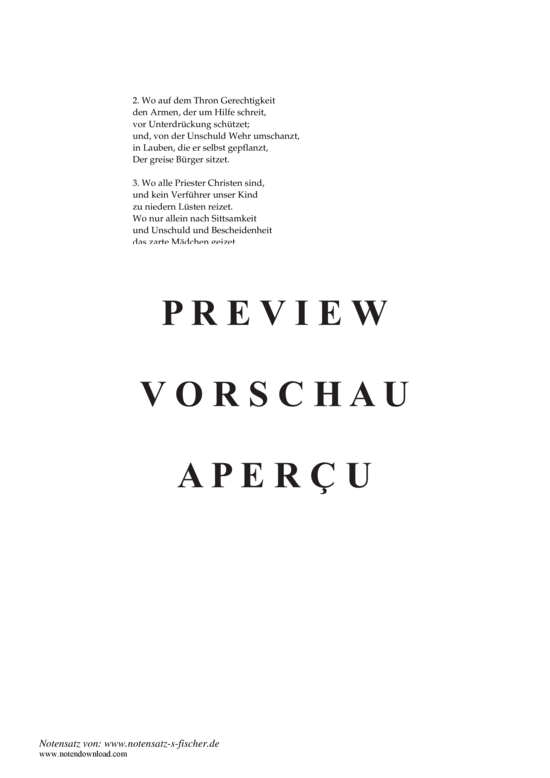Product gallery: Page 3 of 3 Der Patriot an sein Vaterland , , Piano and Voice