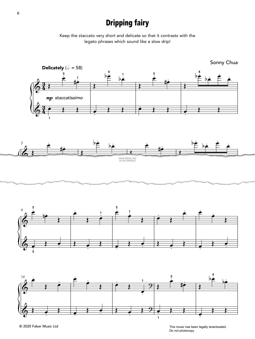 Produktgalerie: Seite 1 von 1 Dripping Fairy, Sonny Chua, Klavier