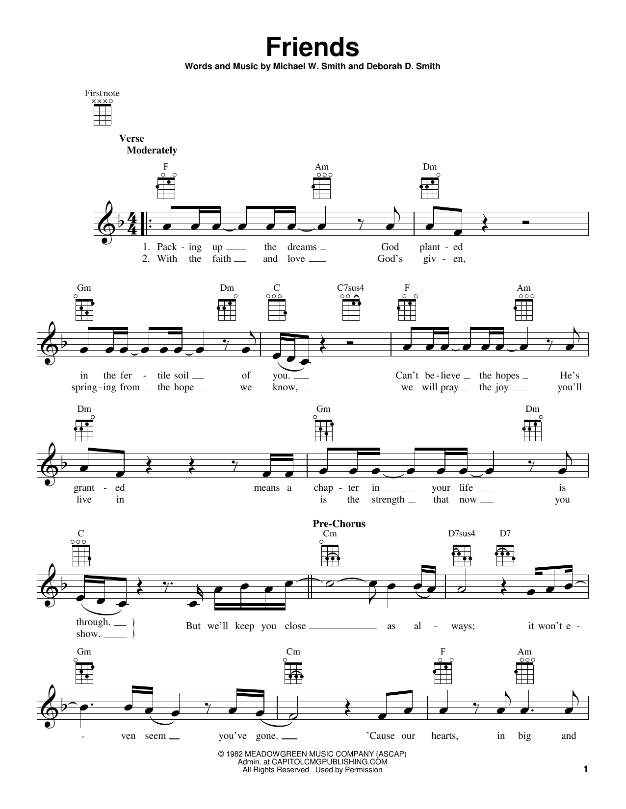 Product gallery: Page 1 of 1 Friends, Michael W. Smith