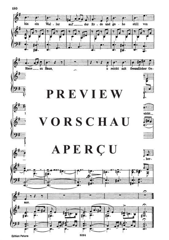gallery: Pilgerweise D.789 , , (Gesang hoch + Klavier)