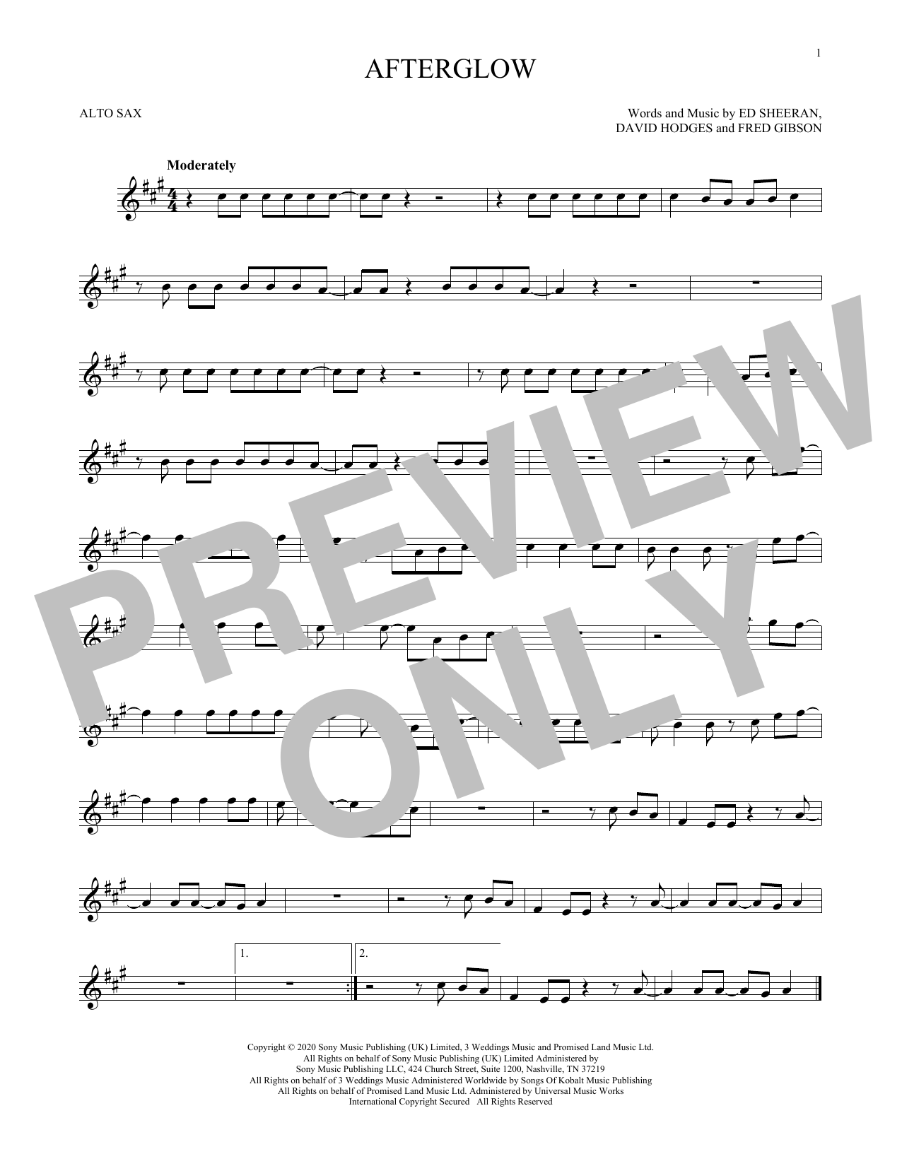 Product gallery: Page 1 of 1 Afterglow, Ed Sheeran