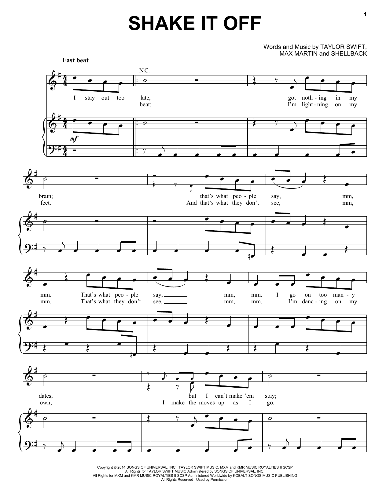 Produktbild zu: Shake It Off