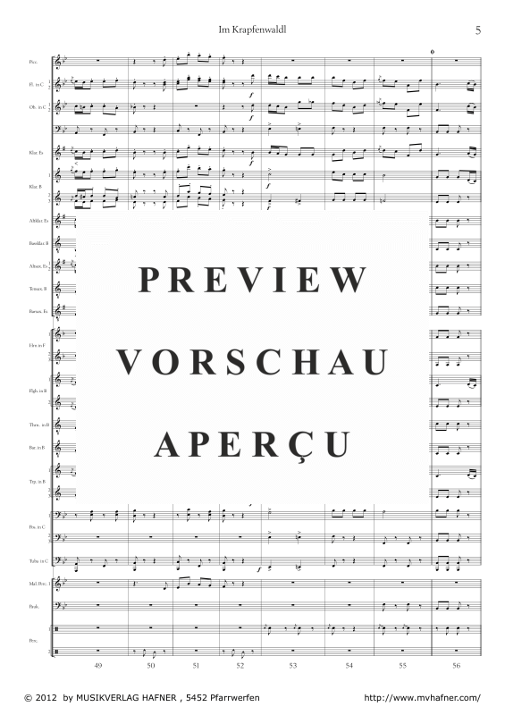 gallery: Im Krapfenwaldl, , (Großes Blasorchester)