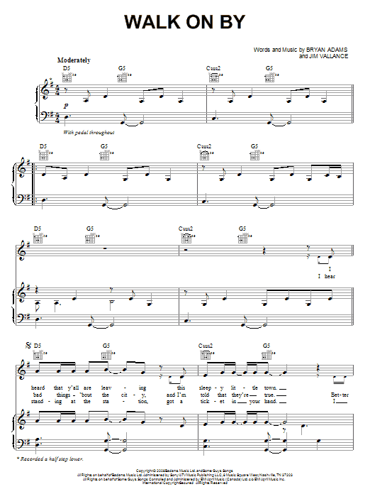 Produktbild zu: Walk On By