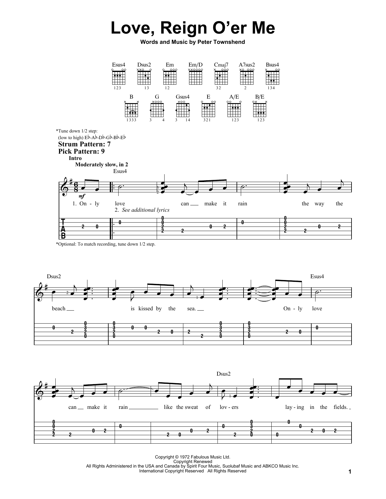 Produktbild zu: Love, Reign O'er Me