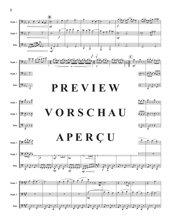 Produktgalerie: Seite 3 von 14 Chaconne und Dance , , (2x Bariton, Tuba)