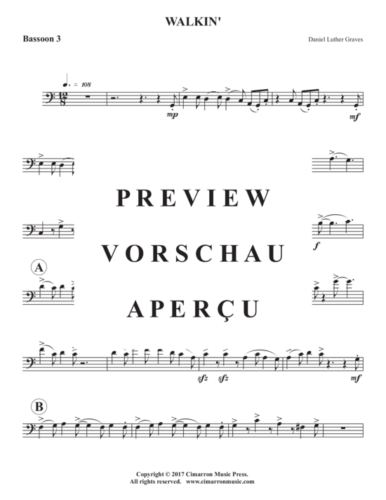 Product gallery: Page 11 of 16 Walkin´ , , (Bassoon Quintet)