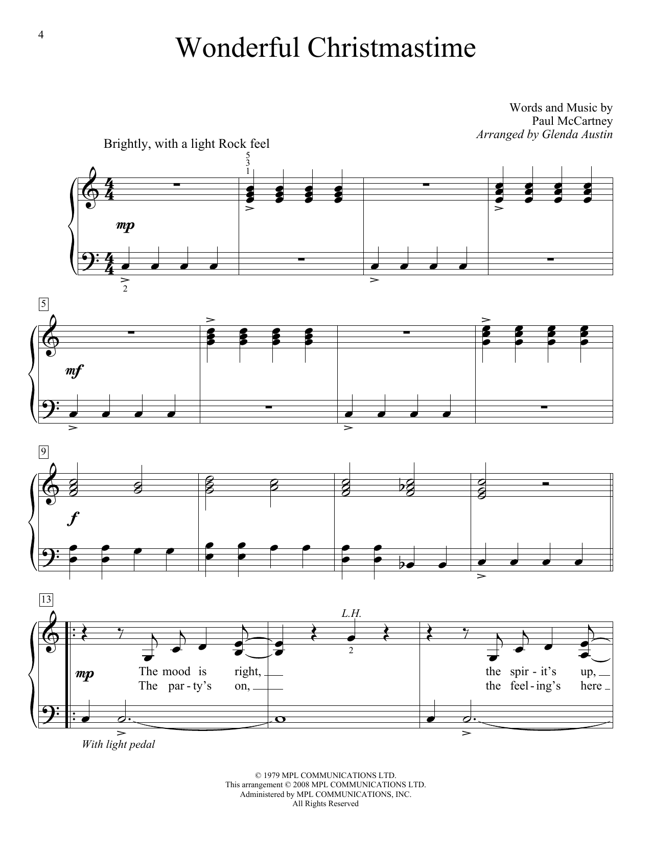 Produktbild zu: Wonderful Christmastime