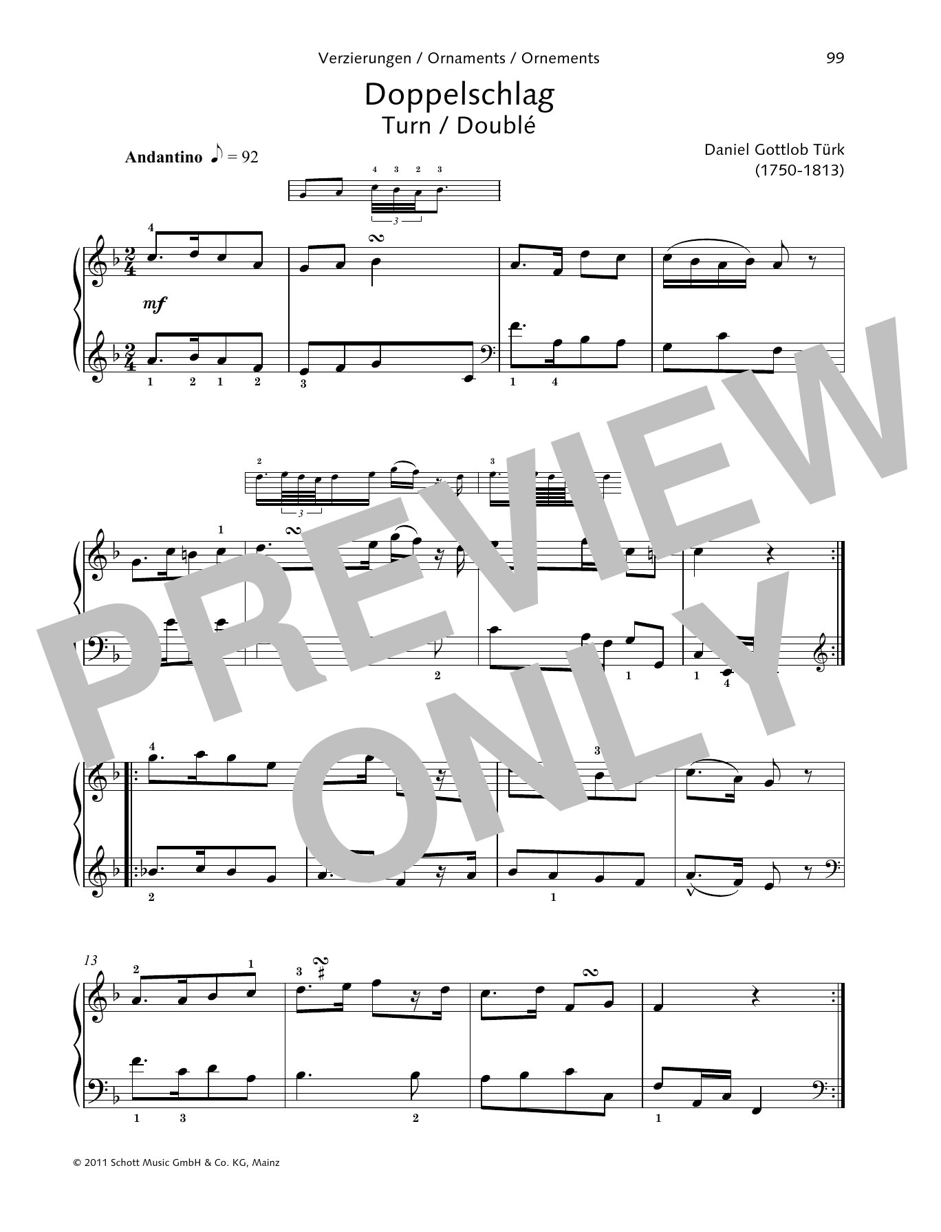 Product gallery: Page 1 of 1 Turn, Daniel Gottlob Türk