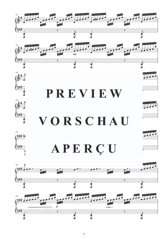 Produktgalerie: Seite 8 von 9 Fantasia G-Dur BWV 572, , Klavier Solo