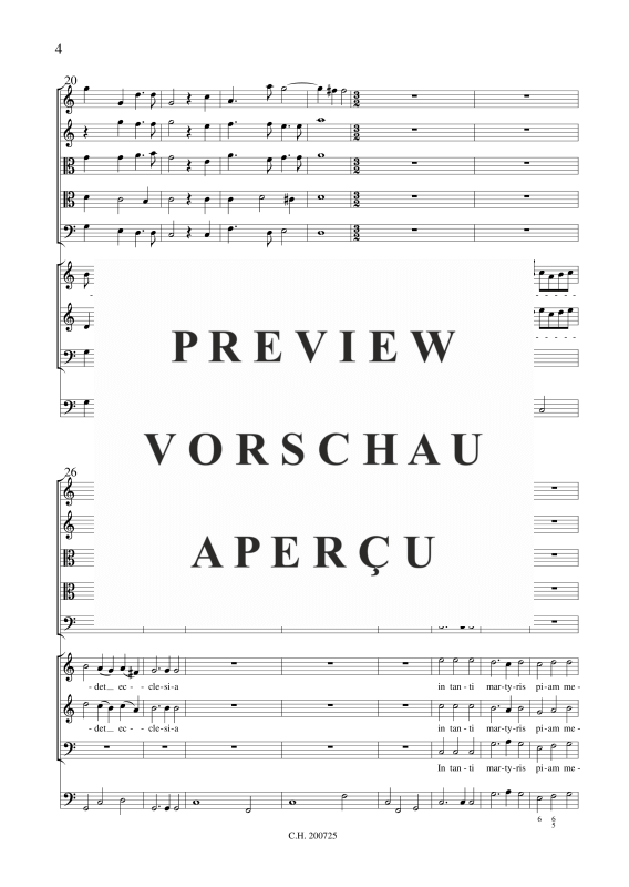 gallery: Laetantes canite, , (Gemischtes Ensemble 3 Stimmen SSB, Streicher und BC)