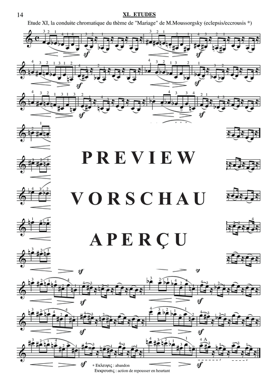 gallery: 40 Études for Violin , , (Geige Solo)