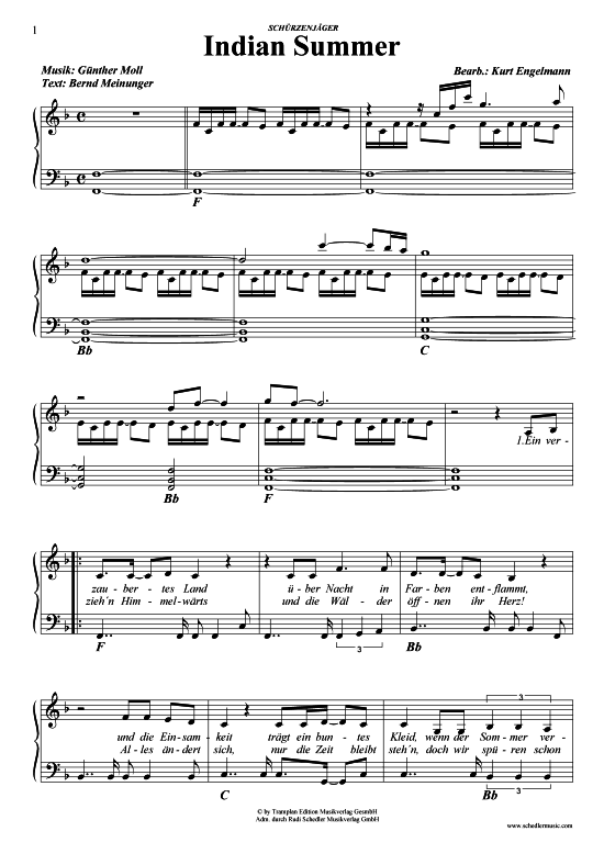 Produktbild zu: Indian Summer Zillertaler Schürzenjäger