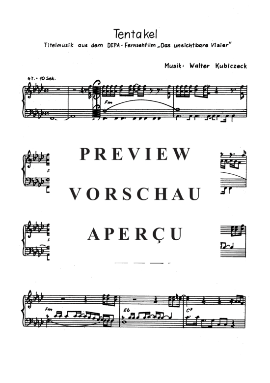Product gallery: Page 4 of 4 Tentakel , , Piano and Voice