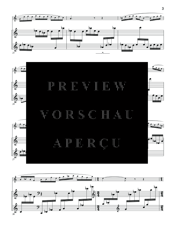 Product gallery: Page 7 of 11 Flourish, , (clarinet in Bb and piano)