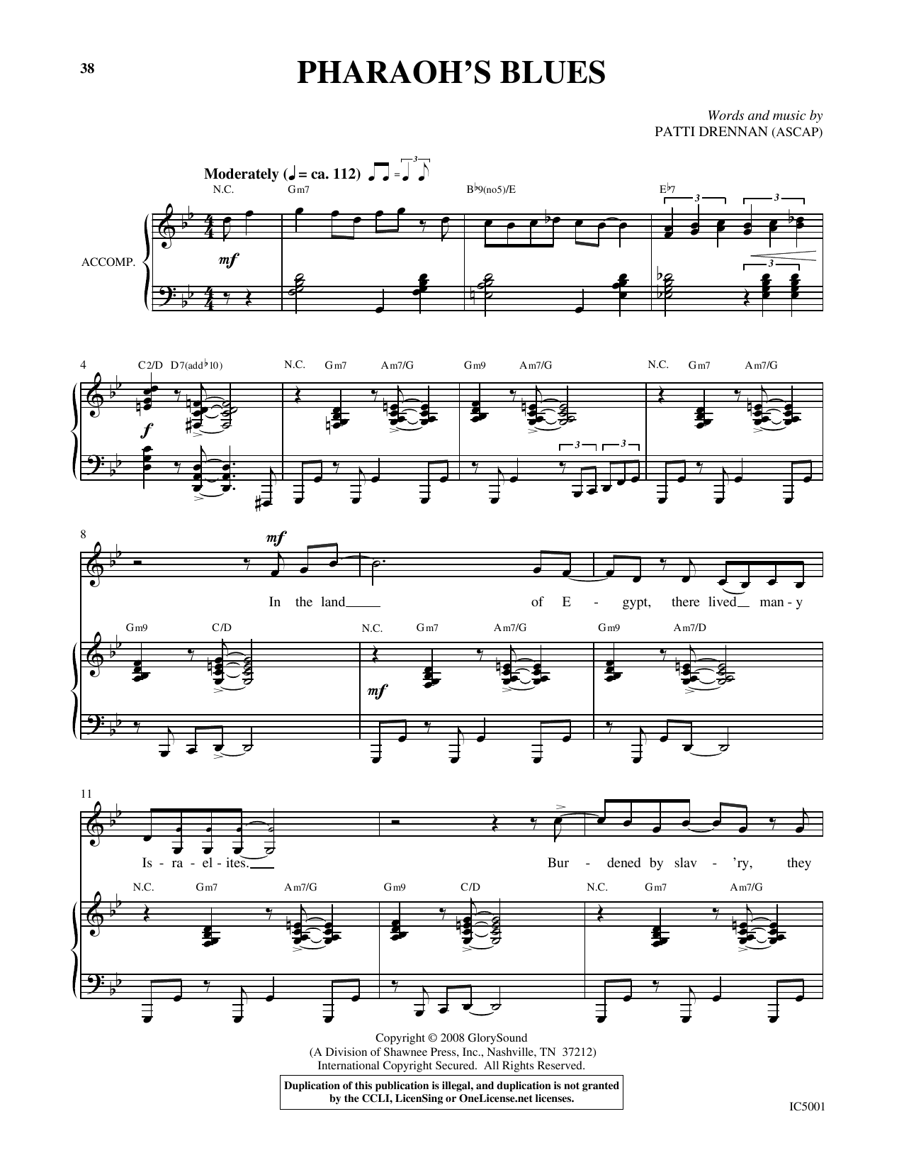 Produktgalerie: Seite 1 von 1 Pharaoh's Blues, Patti Drennan, Gesang, Klavier