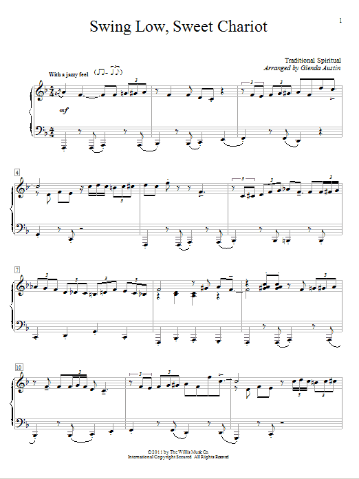 Produktbild zu: Swing Low, Sweet Chariot