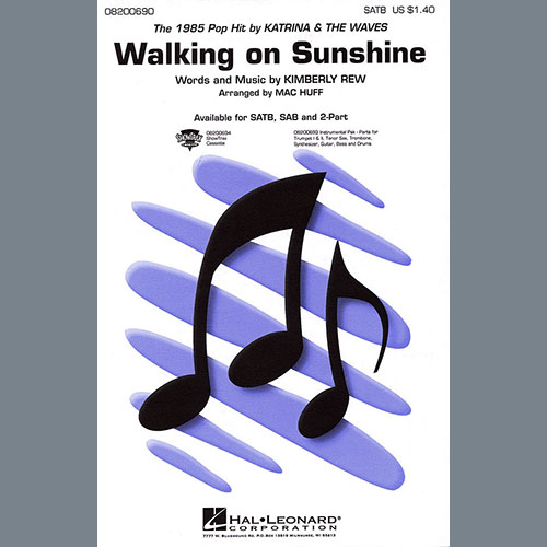 cover: Walking On Sunshine (arr. Mac Huff), Katrina And The Waves