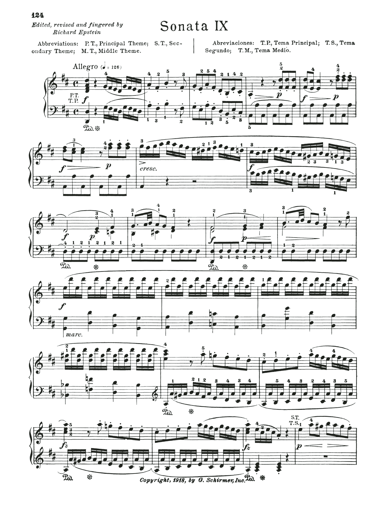 Produktbild zu: Sonata In D Major, K. 284
