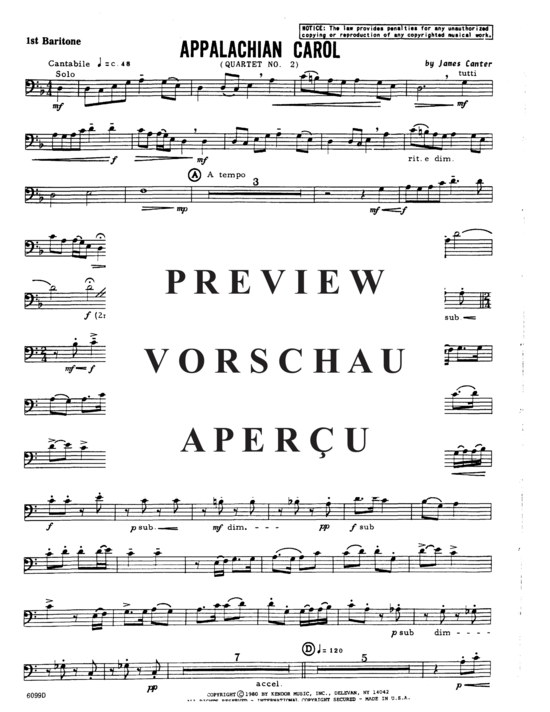 gallery: Appalachian Carol , , (Tuba Quartett EETT)