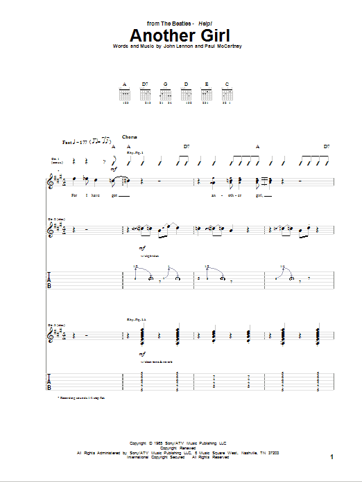 Produktbild zu: Another Girl