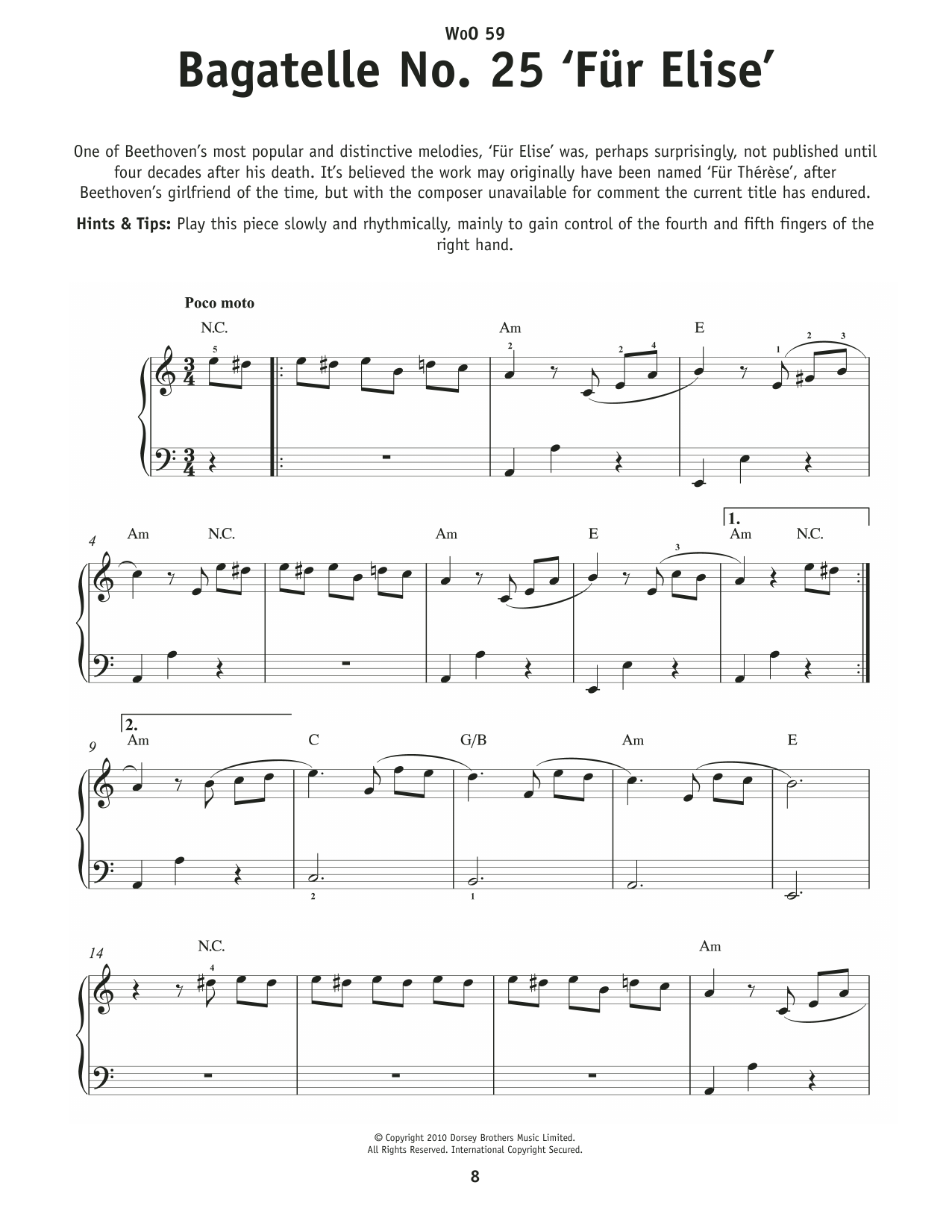 Produktbild zu: Fur Elise, WoO 59