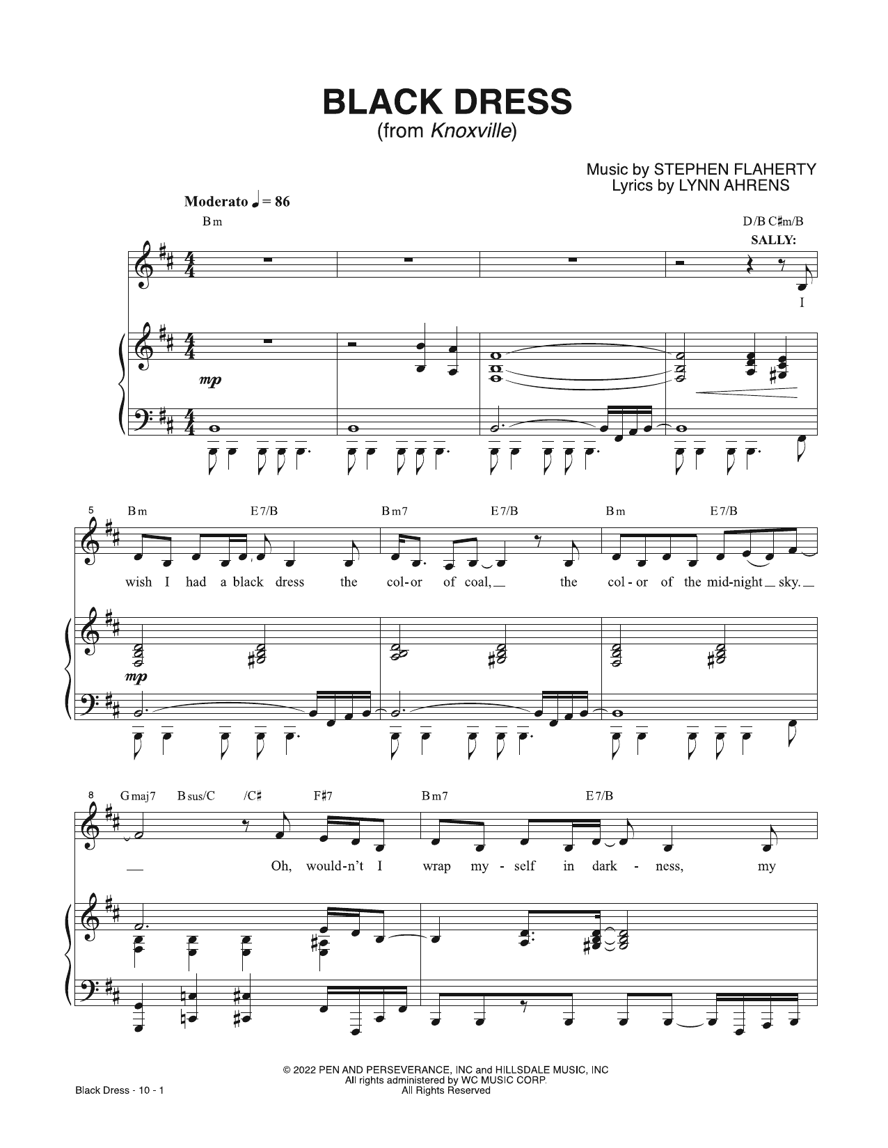 Produktbild zu: Black Dress (from Knoxville)