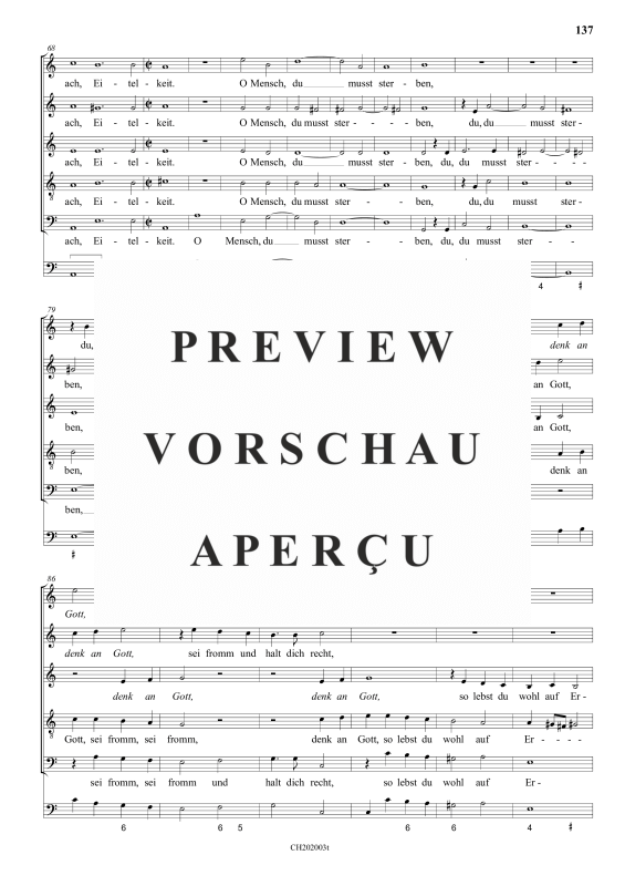 gallery: Ach, was erhebst du dich doch , , (Gemischter Chor 5-stimmig)