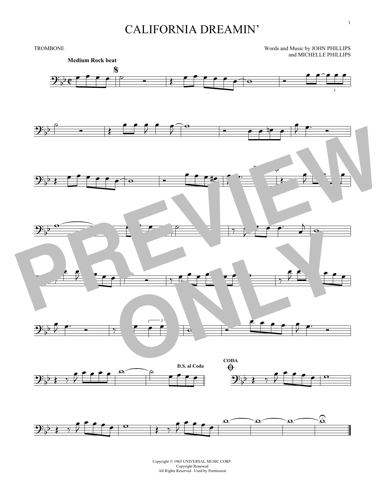 Product gallery: Page 1 of 1 California Dreamin', The Mamas & The Papas