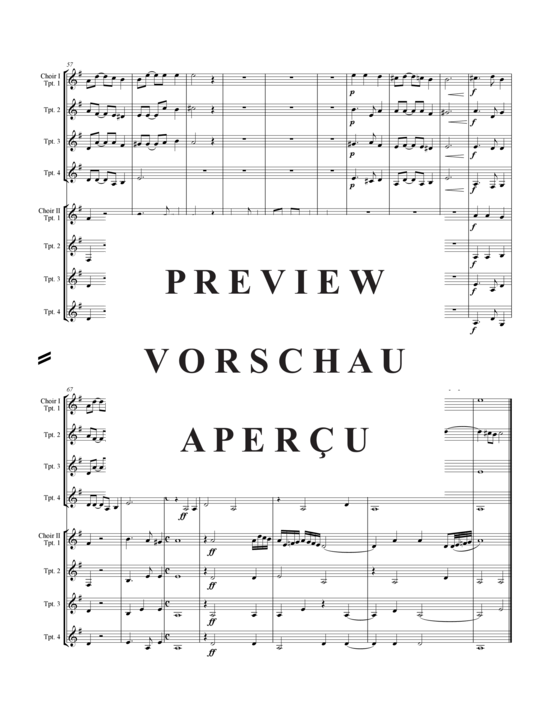 gallery: O Magnum Mysterium , , (Trompeten Ensemble)