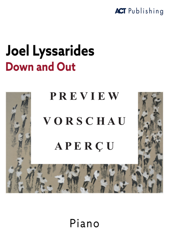 gallery: Down and Out (Klavier Solo), Lyssarides, Joel, 
