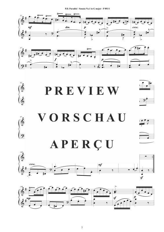 Produktgalerie: Seite 8 von 11 12 Klavier Sonaten P893 - Vollständige Partituren, , Klavier Solo