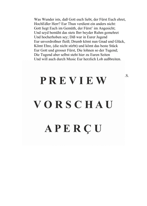 Produktgalerie: Seite 10 von 11 Weltliche Oden, Teil 1 bis 3, , (Gemischtes Ensemble 1-4 Vokalstimmen, Violine, Viola da gamba und BC)