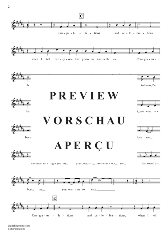 Produktgalerie: Seite 3 von 4 Congratulations , Richard, Cliff, Trompete in B
