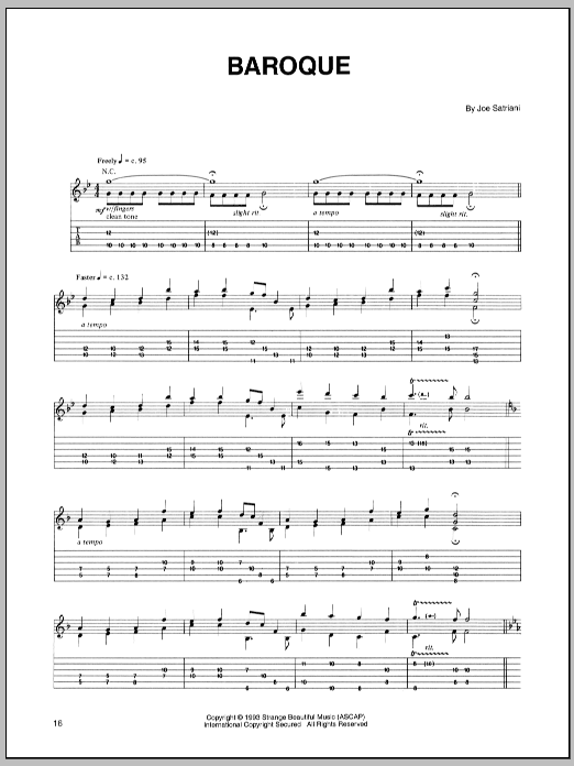 Produktgalerie: Seite 1 von 1 Baroque, Joe Satriani, Gitarre