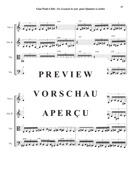 Produktgalerie: Seite 18 von 21 En Ecoutant La Nuit , , (Streicherquartett)