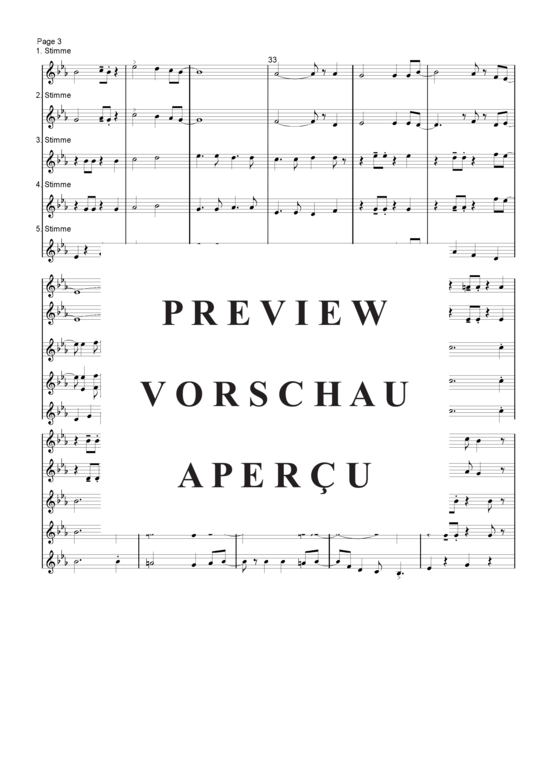 Produktgalerie: Seite 4 von 21 Lorelei-Lied + Swing , , (Blechbläser Quintett - Flexible Besetzung + Schlagzeug)