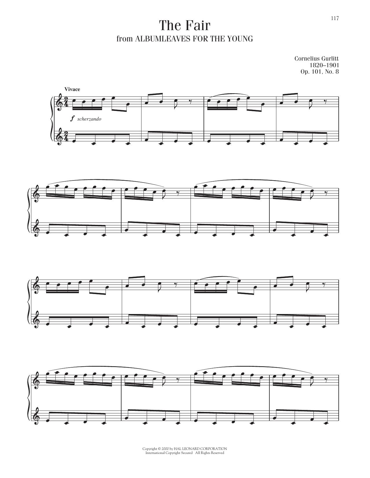 Product picture to: The Fair, Op. 101, No. 8