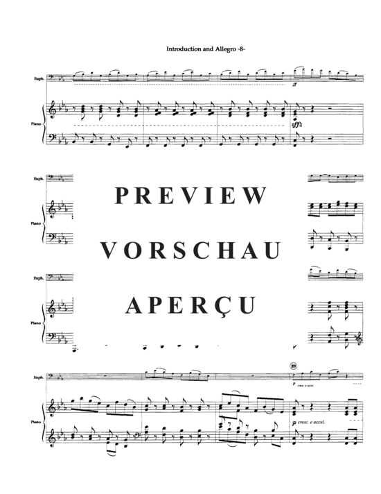 Product gallery: Page 12 of 19 Introduction and Allegro , , (euphonium/tuba + piano)