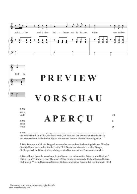 Product gallery: Page 3 of 3 Deutschland und Welschland , , Piano and Voice