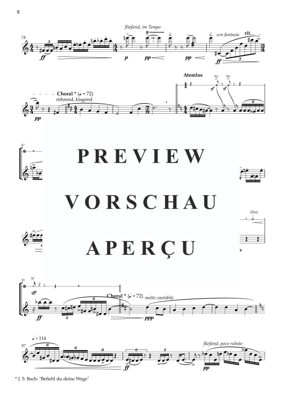 Product gallery: Page 11 of 11 A(t)men - 1. Preis des 32. Siegburger Kompositionswettbewerbs, , Oboe Solo