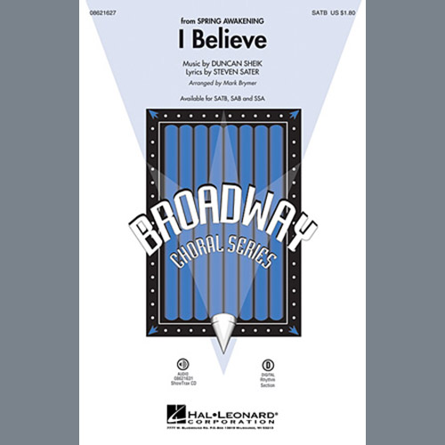 cover: I Believe (from Spring Awakening), Mark Brymer